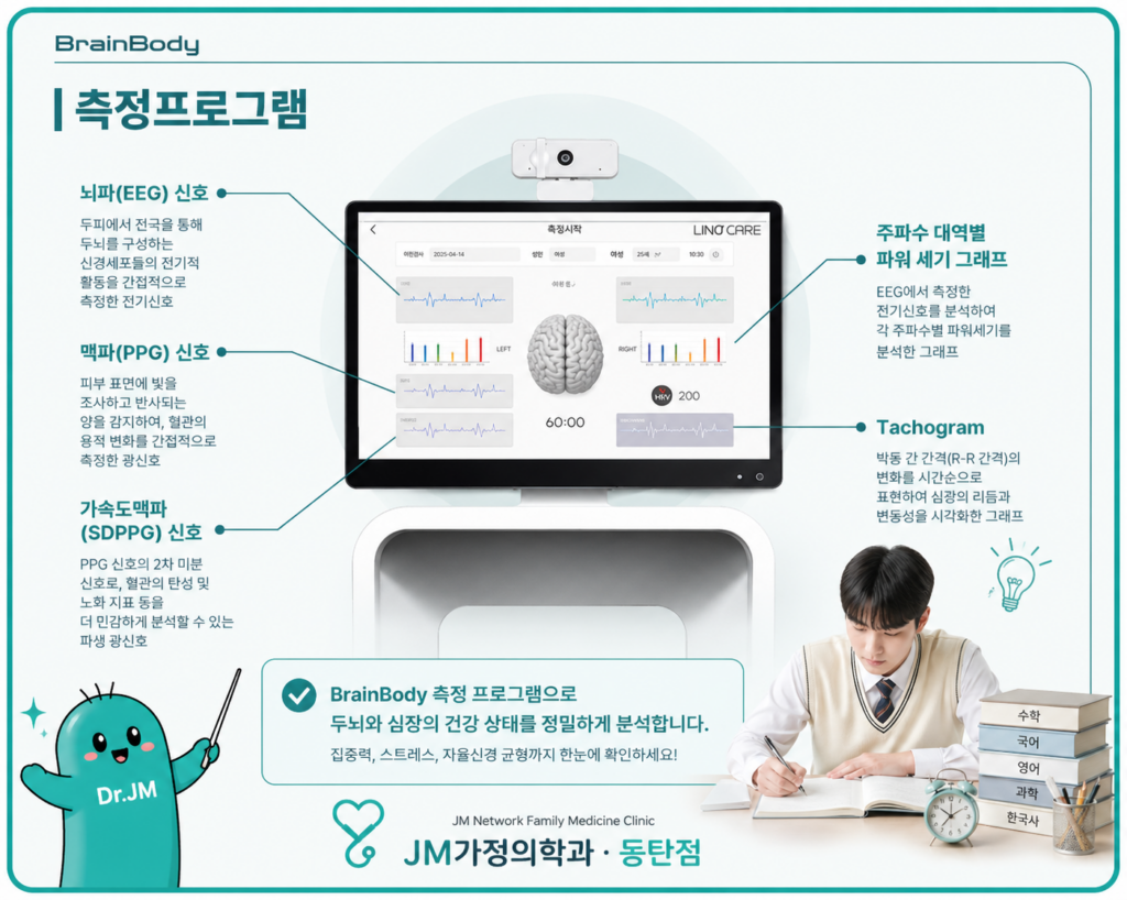 브레인바디 측정 프로그램 
