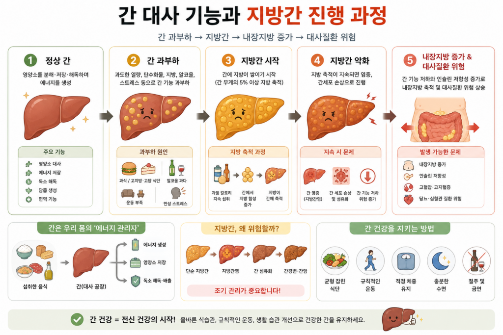 지방간진행과정