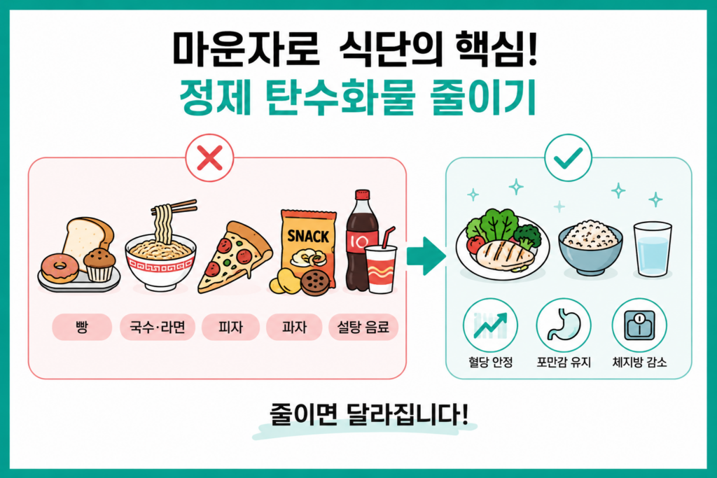 마운자로 식단