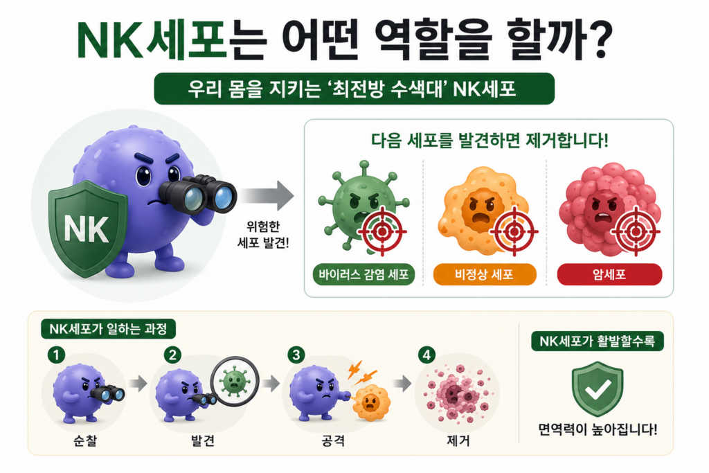 NK세포 활성도 검사와 면역력 관계