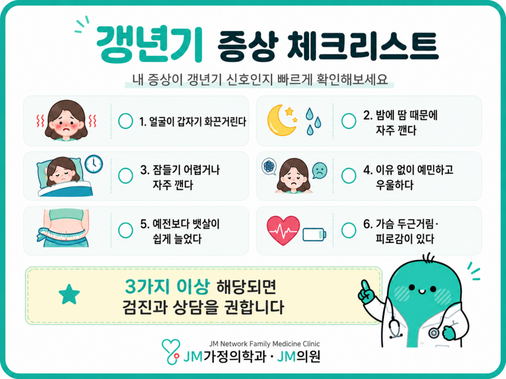갱년기 증상
