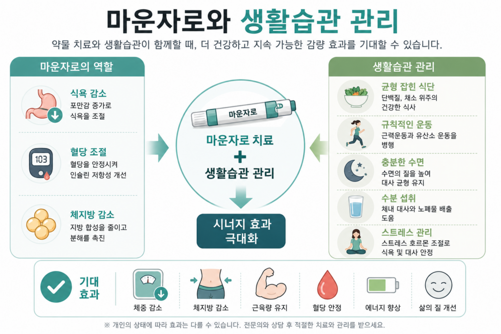 마운자로와 생활습관 관리