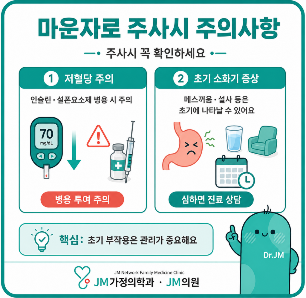 마운자로주의사항
