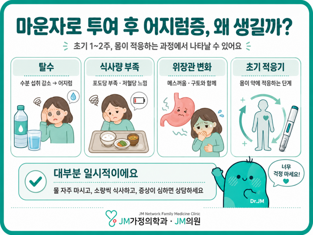마운자로어지럽증원인
