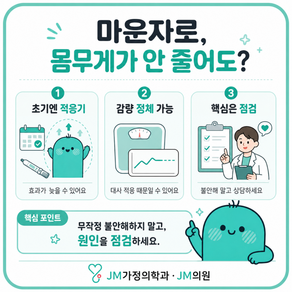 마운자로정체기
