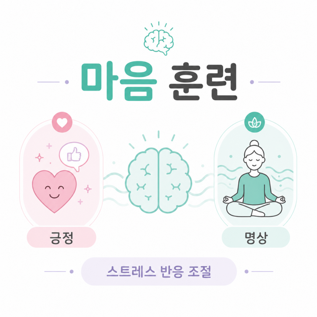 뇌사용설명서 긍정적 사고 명상 스트레스 관리