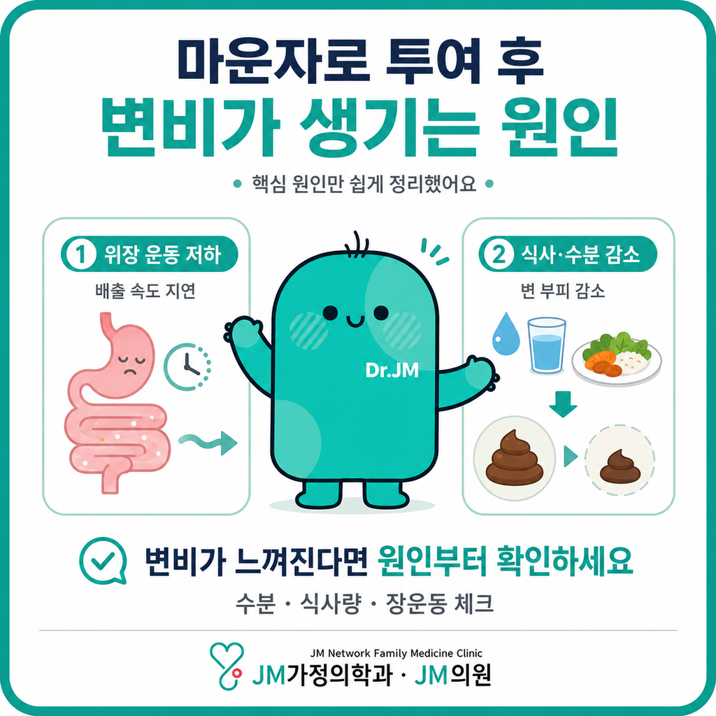 마운자로변비원인
