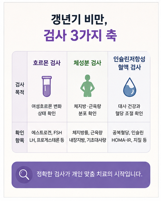 갱년기비만치료 호르몬치료 대사치료 약물치료