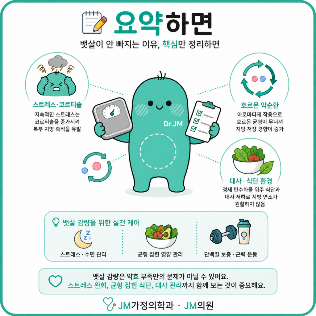 마운자로뱃살