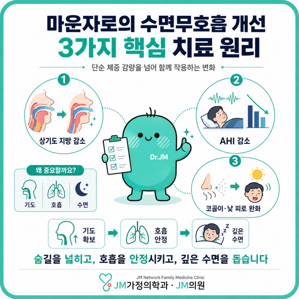 마운자로수면무호흡증개선