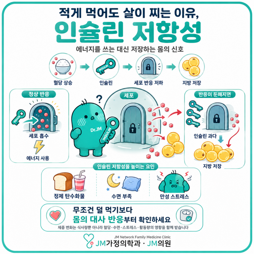 마운자로 인슐린 저항성
