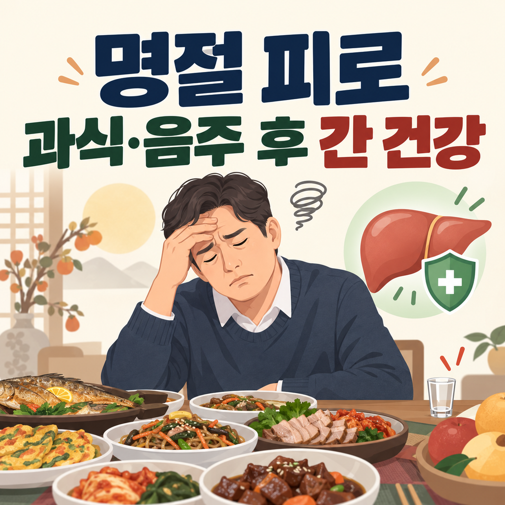 명절 피로와 간 건강 관리법