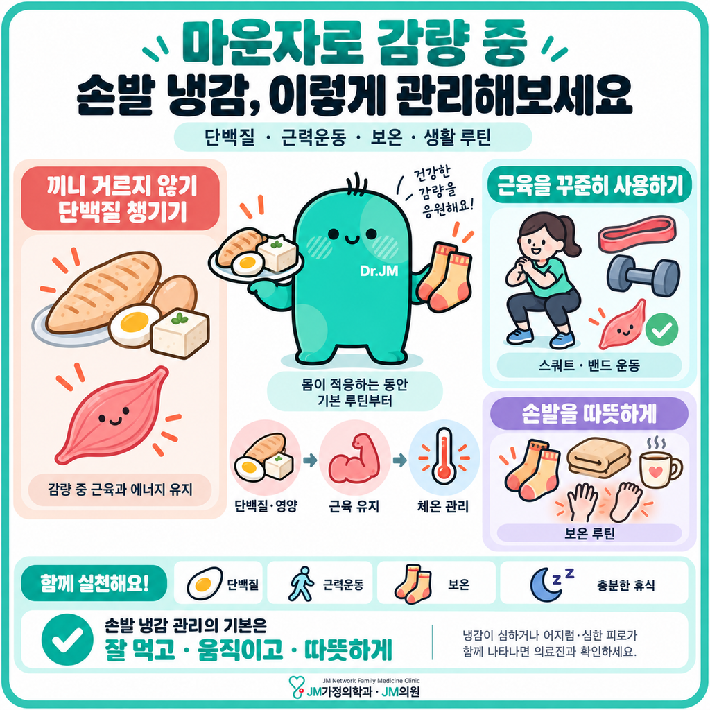 마운자로수족냉증관리