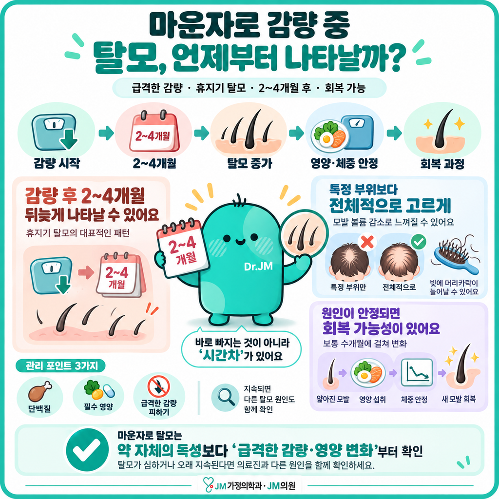 마운자로탈모원인
