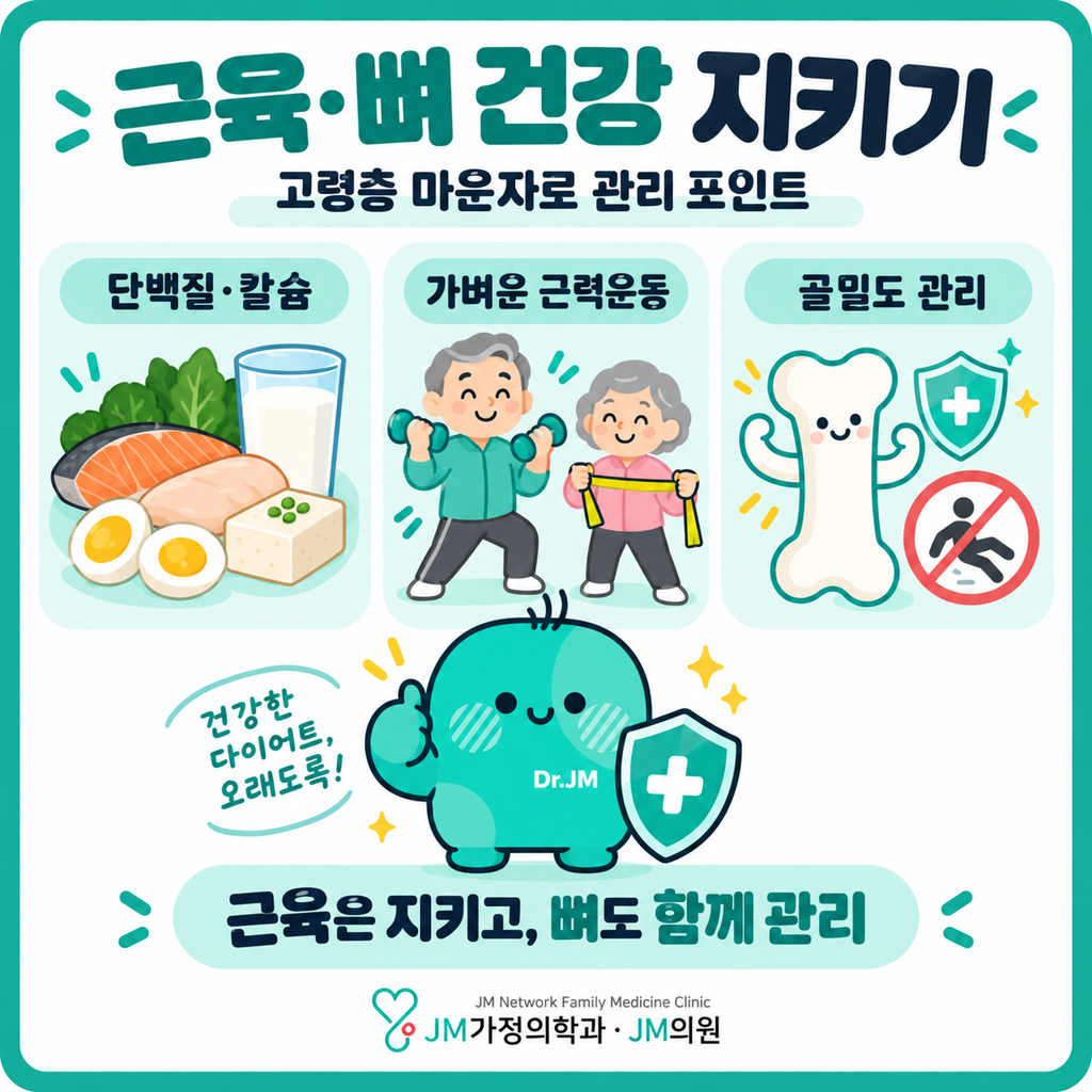 마운자로근력량감소