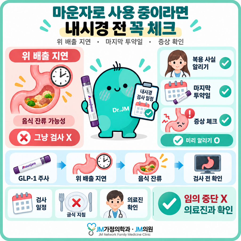 마운자로내시경검사