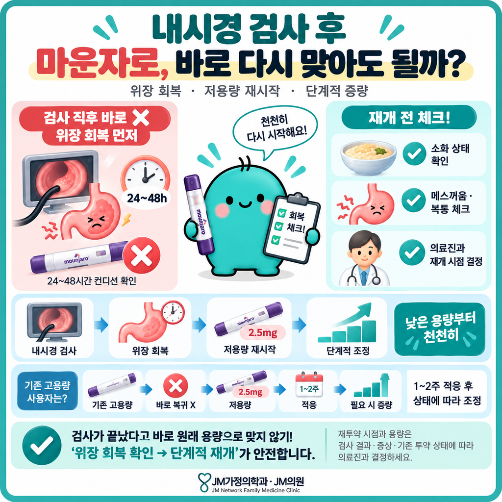 마운자로내시경검사