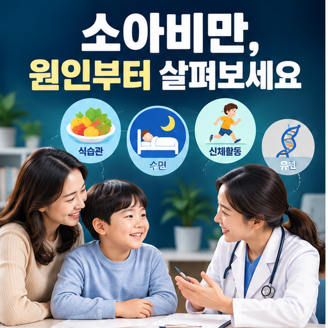 소아비만원인 무엇 때문에 생기는지 먼저 살펴보세요