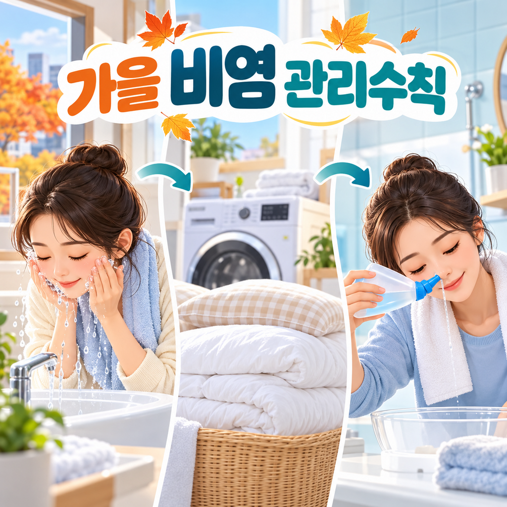 환절기 알레르기 비염을 관리하는 생활수칙