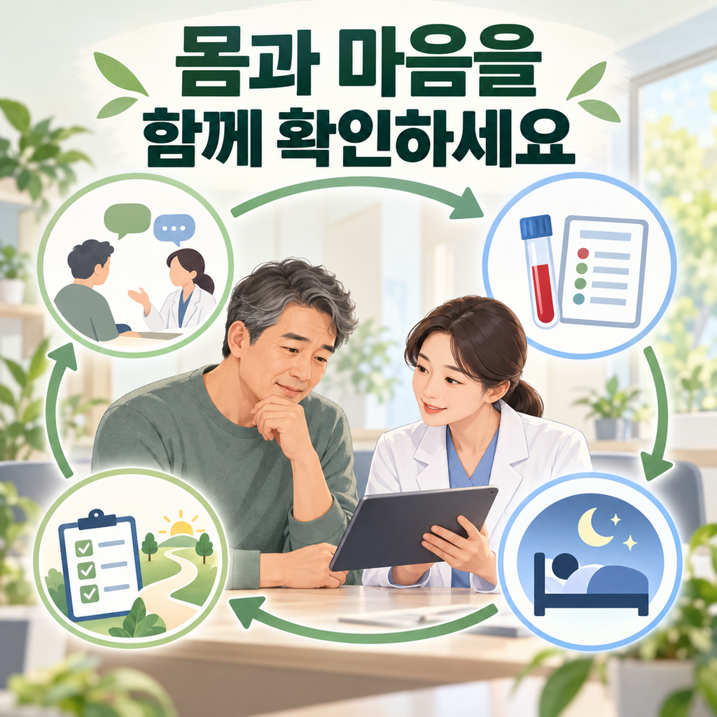 중년 만성 피로 진료와 검사 과정
