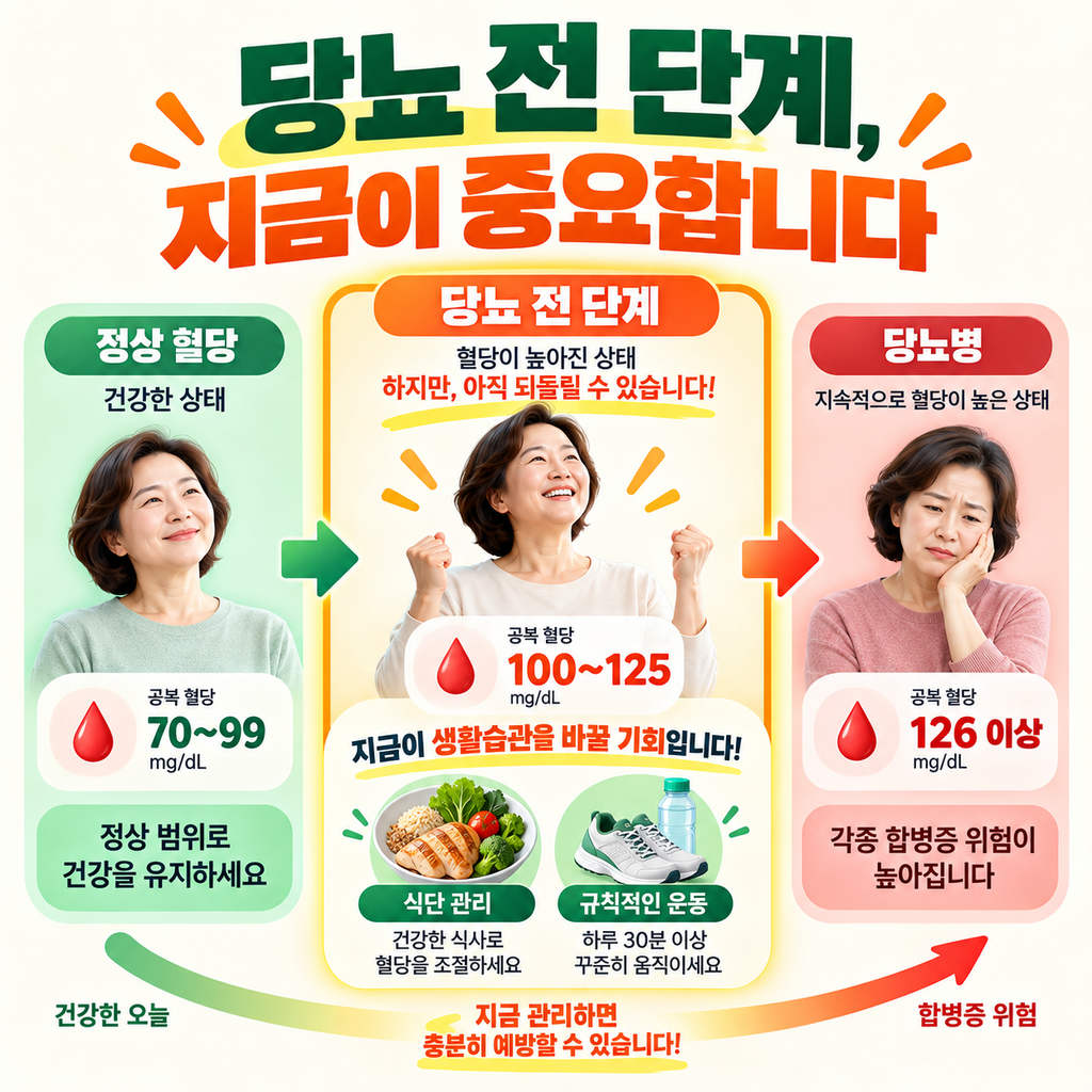 당뇨 전 단계에서 확인해야 할 대사 건강