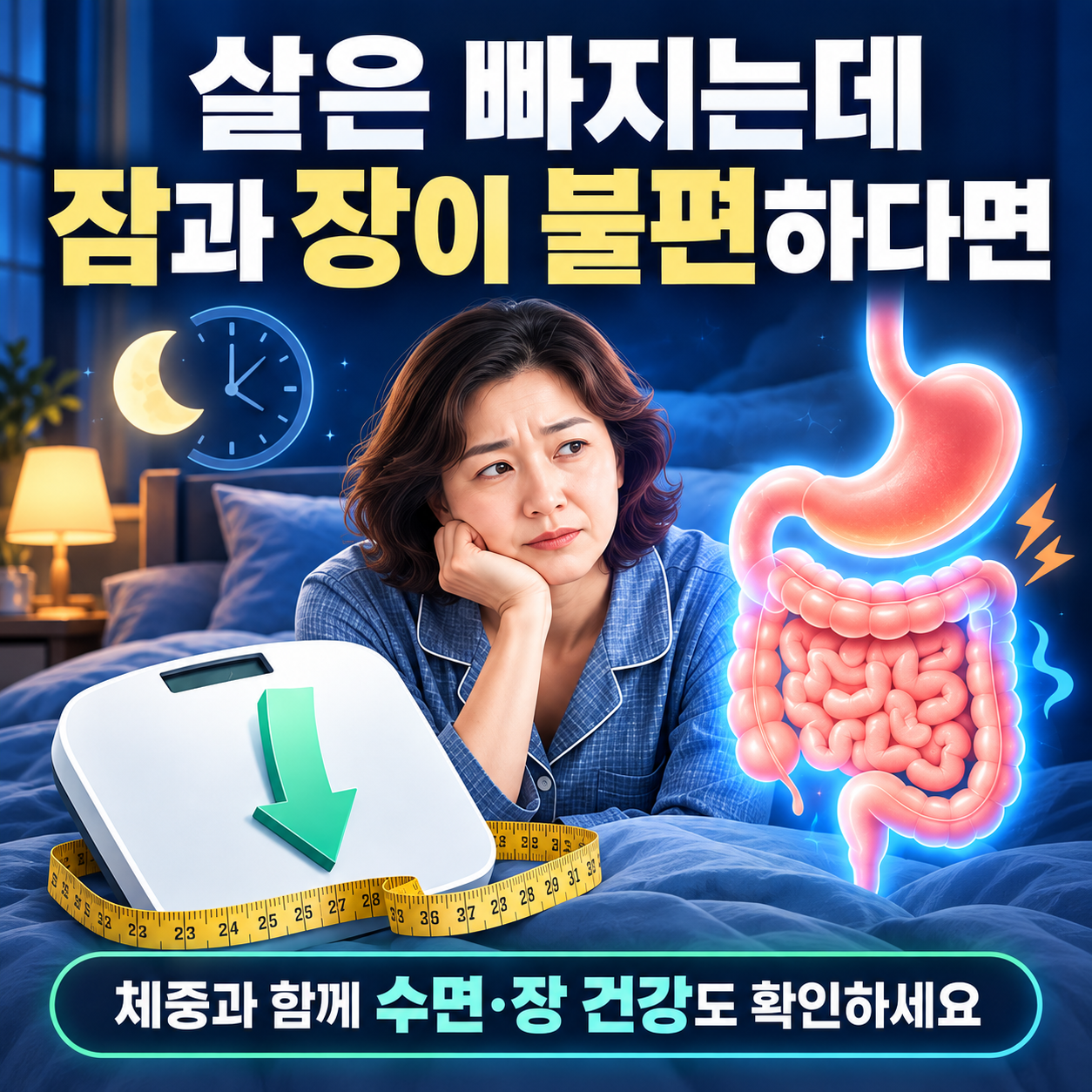 비만치료제 부작용 수면과 장 건강까지 관리해야 합니다