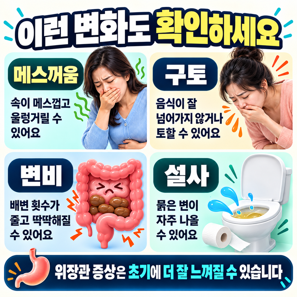 GLP-1 비만치료 중 나타날 수 있는 위장관 증상