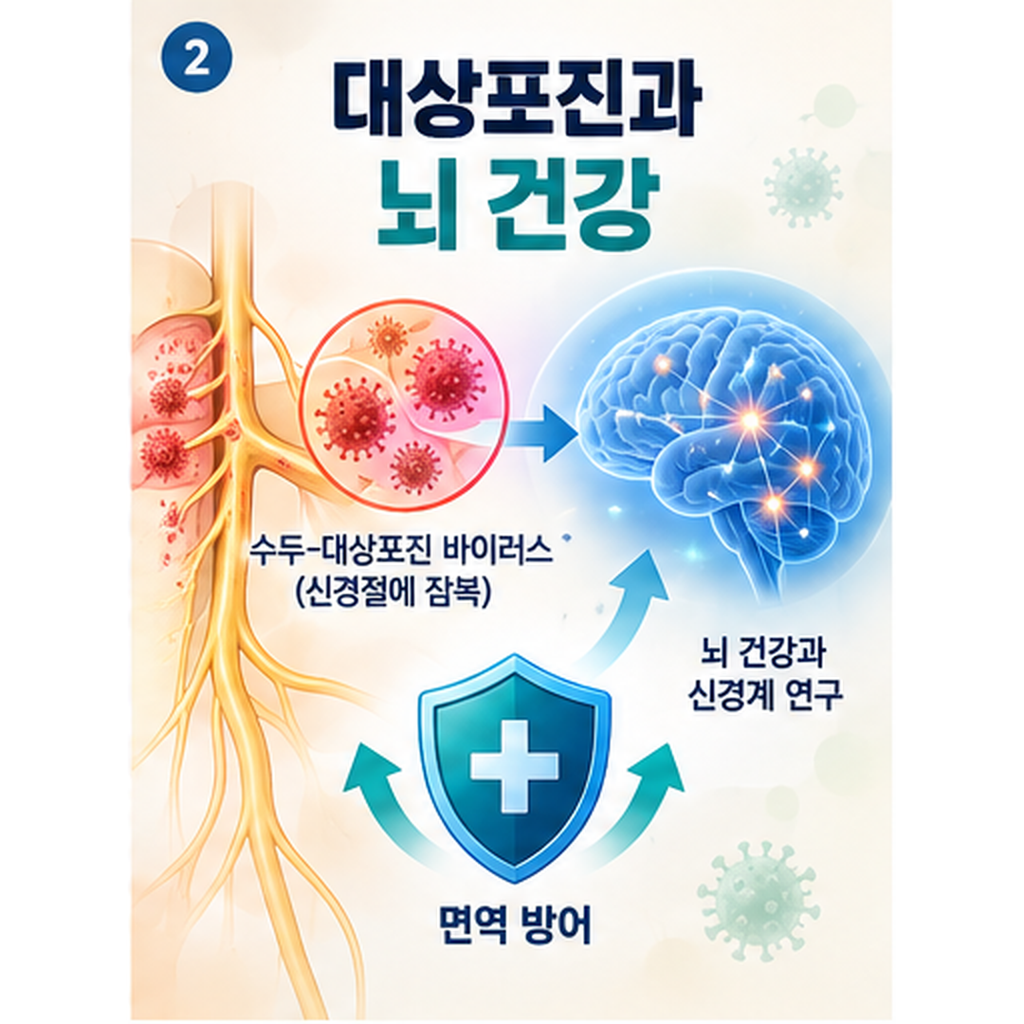 대상포진과 뇌 건강의 연관성