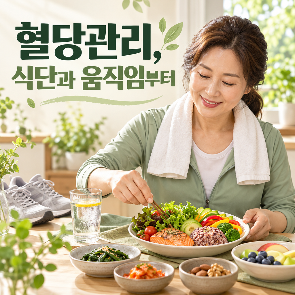생활 속 혈당관리 습관