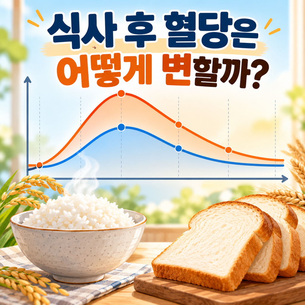 식후 혈당 변화