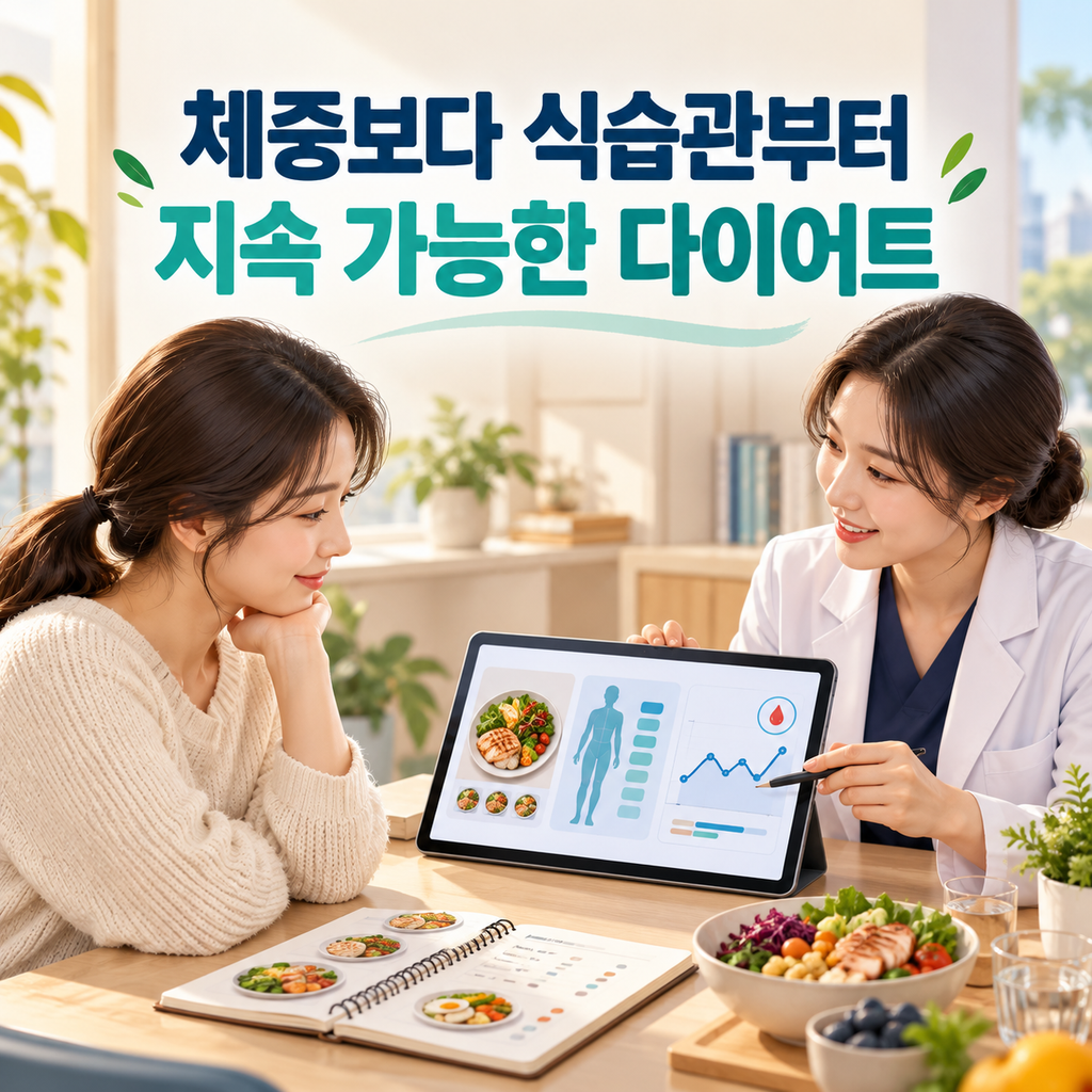 식습관과 체성분 혈당을 함께 확인하는 건강한 다이어트 상담