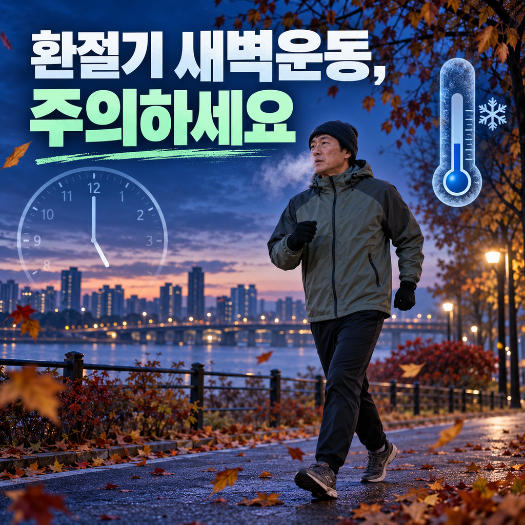 환절기 새벽운동과 심뇌혈관질환 위험